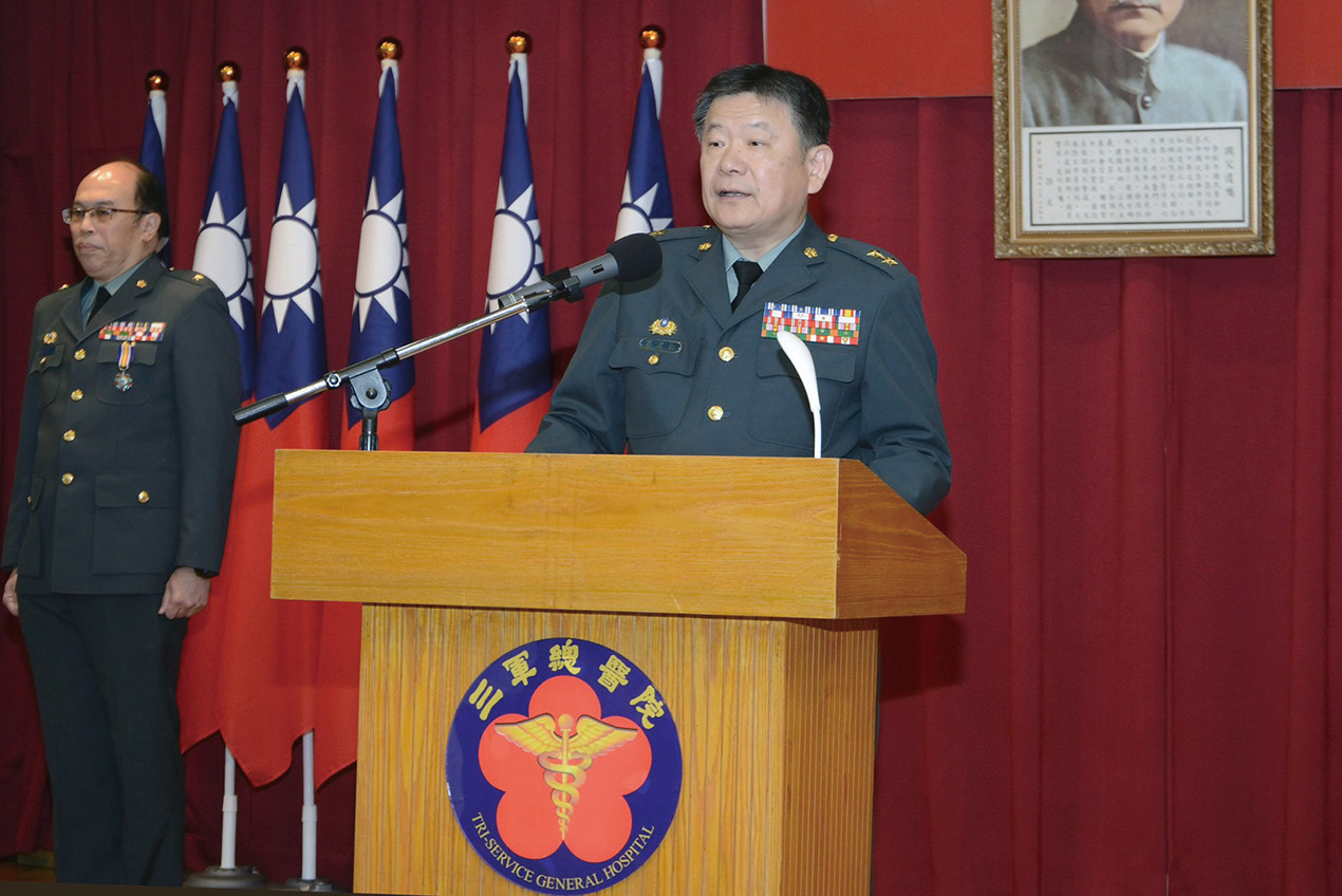 局長蔡中將期勉全體同仁